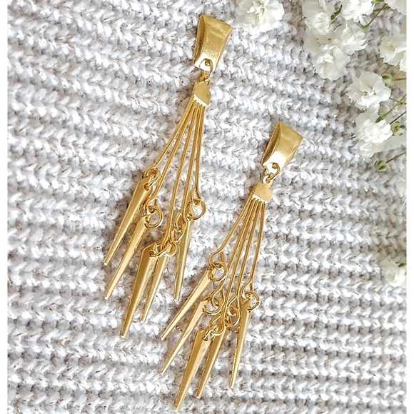 Cracco Jewelry New Gold Dangle Earrings Poshmark